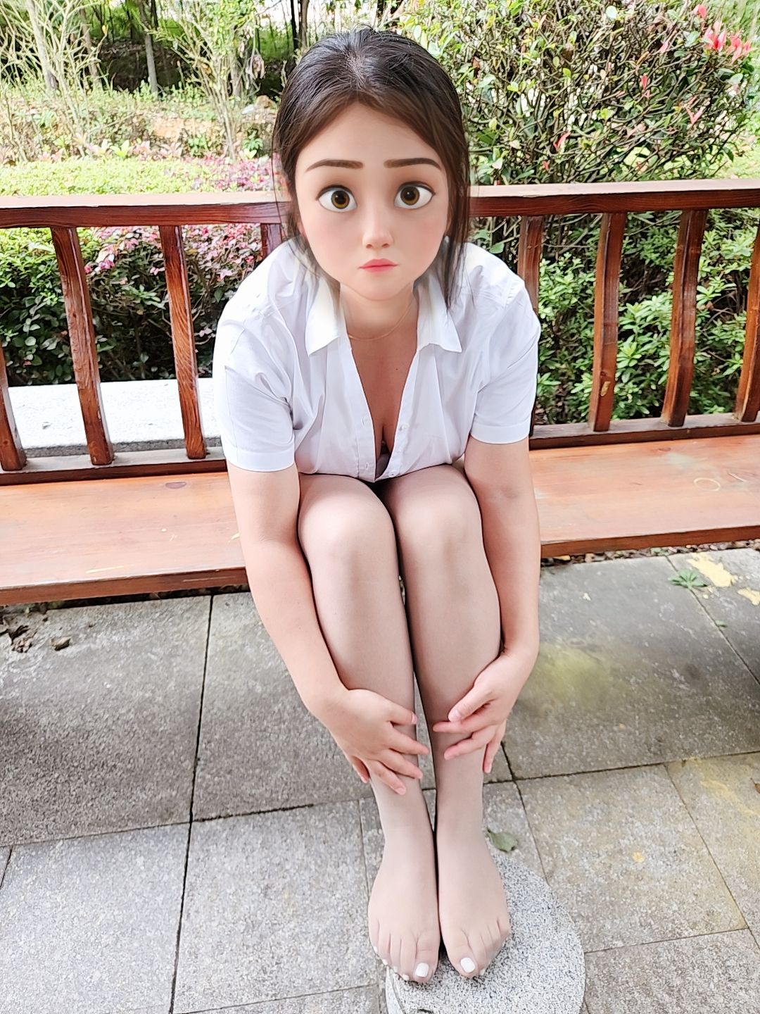 [ต้นฉบับ] ลูกเล็ก ๆ ของผู้หญิงเลวที่แต่งงานแล้ว, ถุงน่องสีเทารั่วออกมาจากกางเกงในสวนสาธารณะ, ใคร่ + ถูกระยำ [28P]